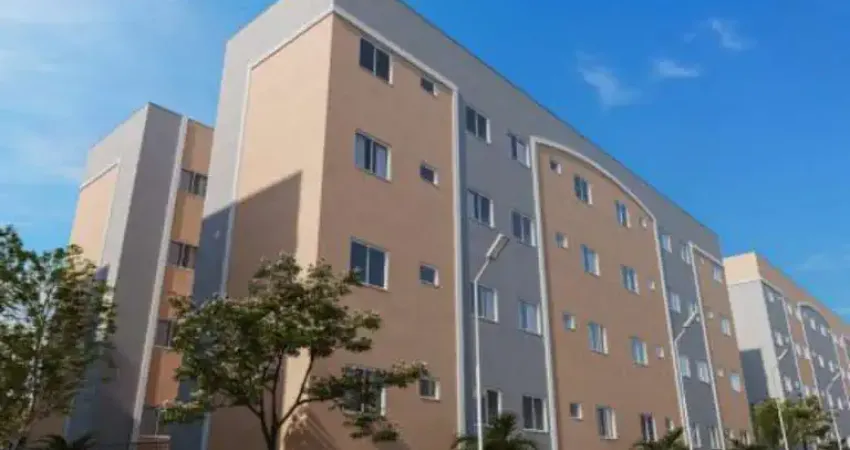 Condomínio Clube - Apartamento 2 quartos, Banheiro, Sala de Tv e Jantar, 1 vaga, Área de Lazer Completa em Uberlândia