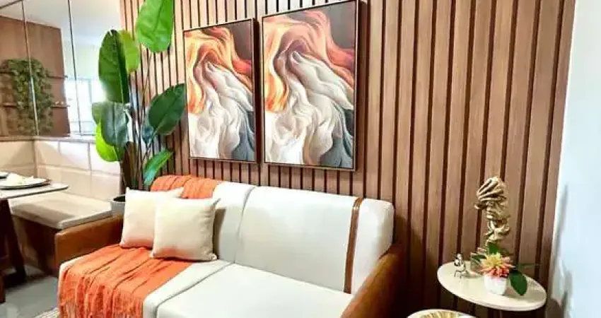 Apartamento 2 quartos, Suíte, Móveis Planejados, Decorado e Mobiliado - Porteira Fechada no Santa Mônica