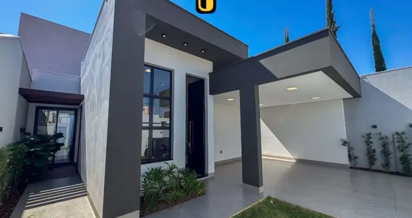 Casa nova 3/4, suíte e closet, 4 vagas - r$880mil no bairro novo mundo - uberlândia/mg