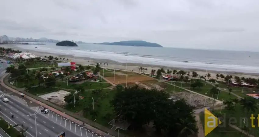 Oportunidade de apartamento de 106m2 em são vicente, de frente ao mar.