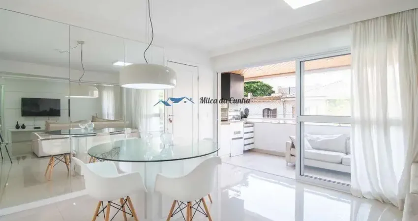 Apartamento à Venda, com 3 Suítes, 2 vagas, 119m², Condomínio Jardim de Florença, Casa Branca, Santo André