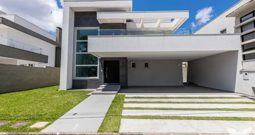 Casa com 3 suítes em condomínio em santa felicidade de 318,74 m²