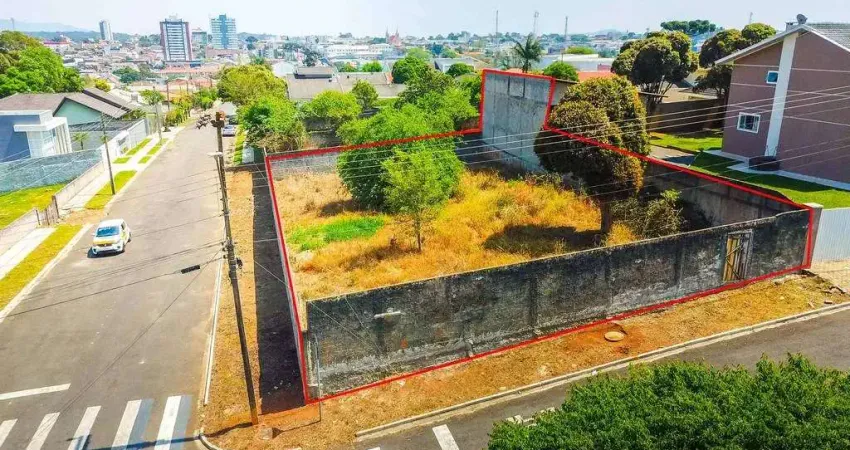 Terreno à venda na Rua Antônio Jordão Guiraud, 303, Vila Bancária, Campo Largo