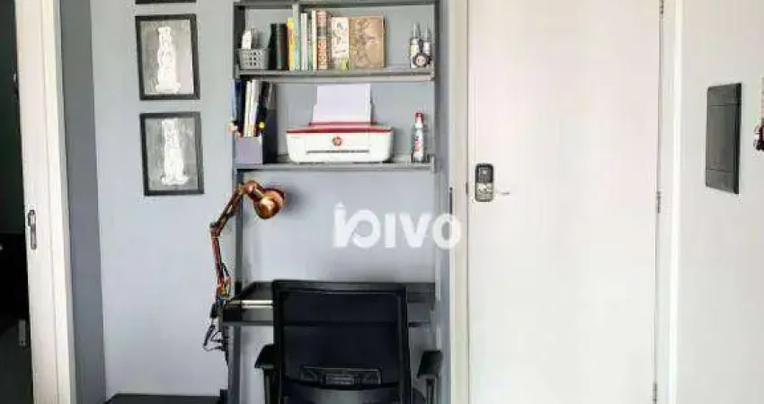Apartamento (Studio)  com 1 dormitório à venda, 43 m² por R$ 590.000 - Campo Belo - São Paulo/SP