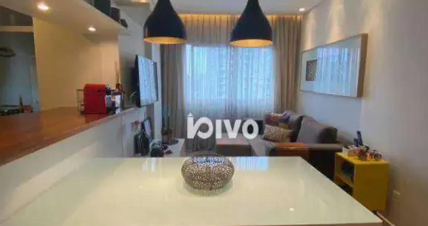 Apartamento com 2 dormitórios à venda, 57 m² por r$ 720.000,00 - brooklin novo - são paulo/sp