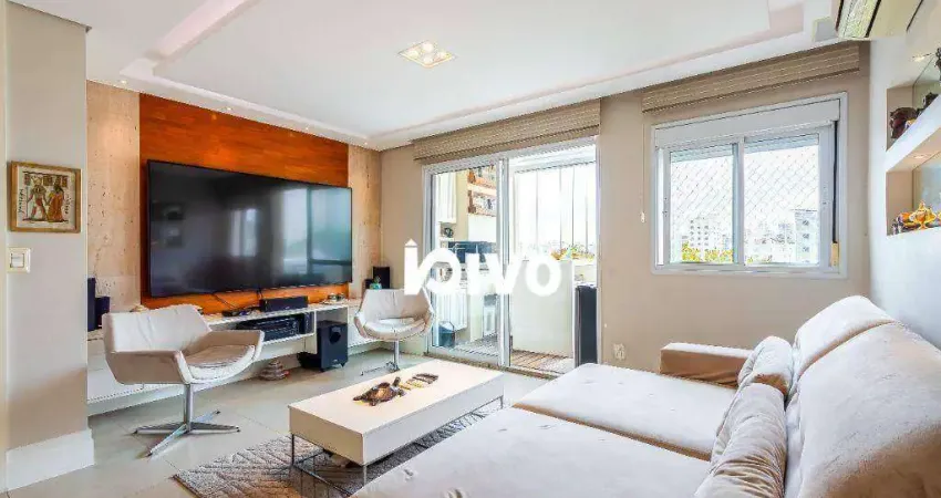 Apartamento com 2 dormitórios à venda, 88 m² por r$ 749.000,00 - vila santo estéfano - são paulo/sp