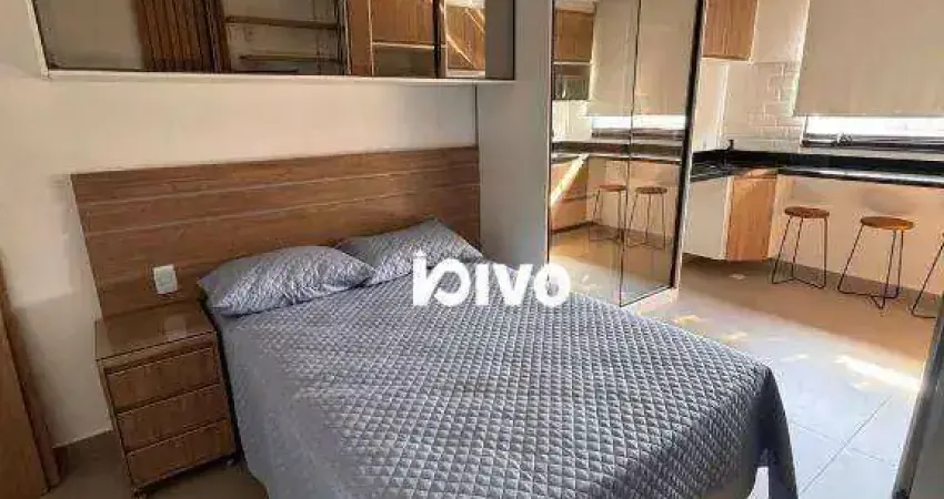Studio com 1 dormitório para alugar, 28 m² por R$ 2.500,00/mês - Ipiranga - São Paulo/SP