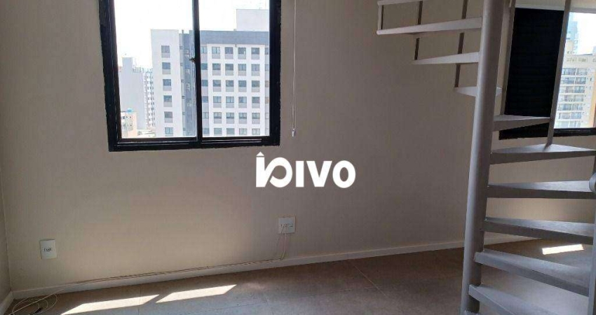 Apartamento Duplex com 1 dormitório à venda, 58 m² por R$ 480.000 - Mirandópolis
