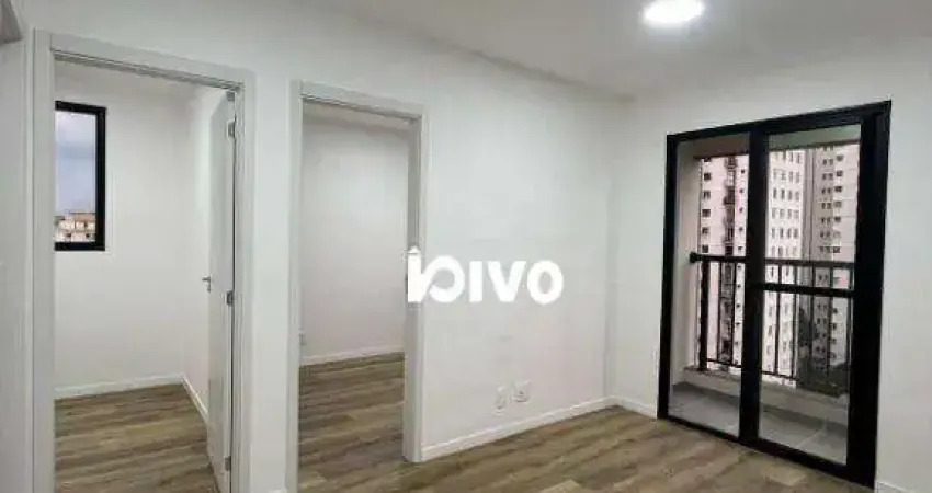 Apartamento com 2 dormitórios para alugar, 42 m² pacote por R$ 3.395/mês - Vila Mira