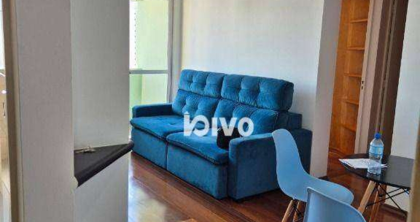 Apartamento MOBILIADO, com 1 dormitório, 41 m², 1 vaga, metrô Vergueiro  - para alugar, 41 m² por R$ 3.901/mês - Aclimação - São Paulo/SP