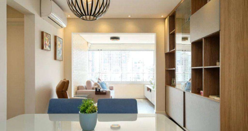 Apartamento com 2 dormitórios ( 1 suíte ), 2 vagas e depósito - à venda, 67 m² por R$ 1.200.000 - Vila Mariana - São Paulo/SP. METRÔ ANA ROSA
