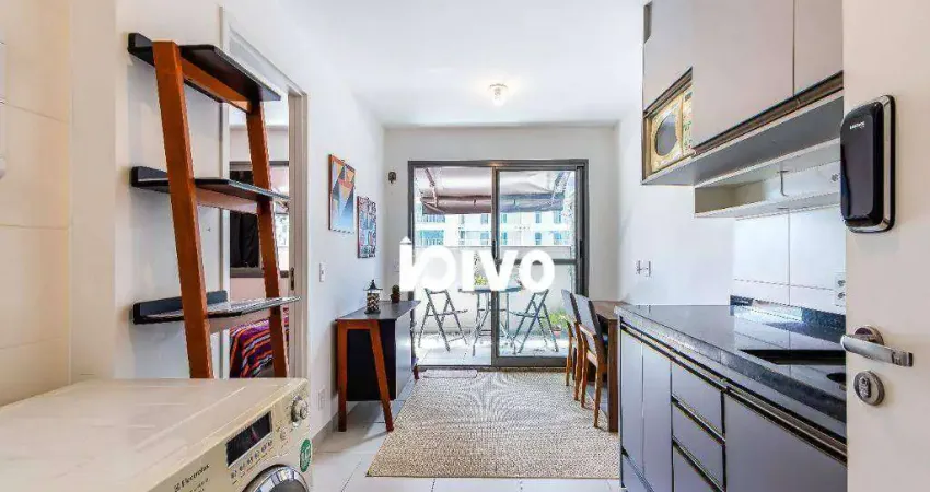 Studio com 1 dormitório à venda, 36 m² por r$ 570.000,00 - vila clementino - são paulo/sp