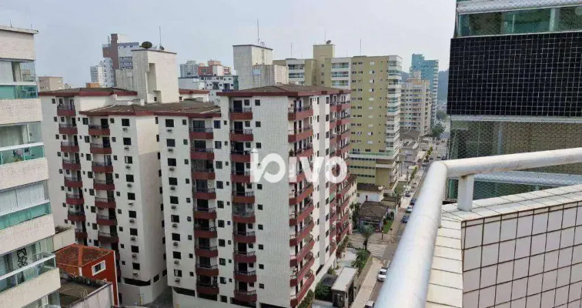Apartamento, 170 m² - venda por R$ 1.590.000,00 ou aluguel por R$ 11.470,00/mês - Canto do Forte - Praia Grande/SP