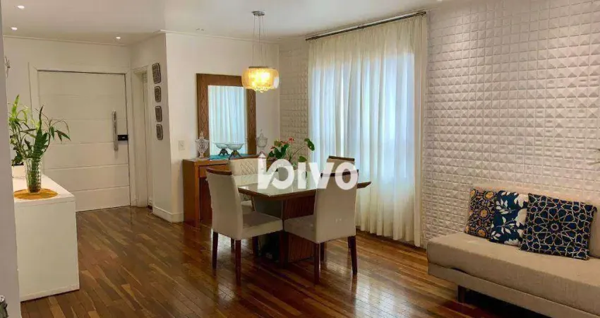 Apartamento ( 1 por andar ), com 3 suítes, 3 vagas, lazer, à venda, 187 m² por R$ 1.250.000 - Ipiranga - São Paulo/SP