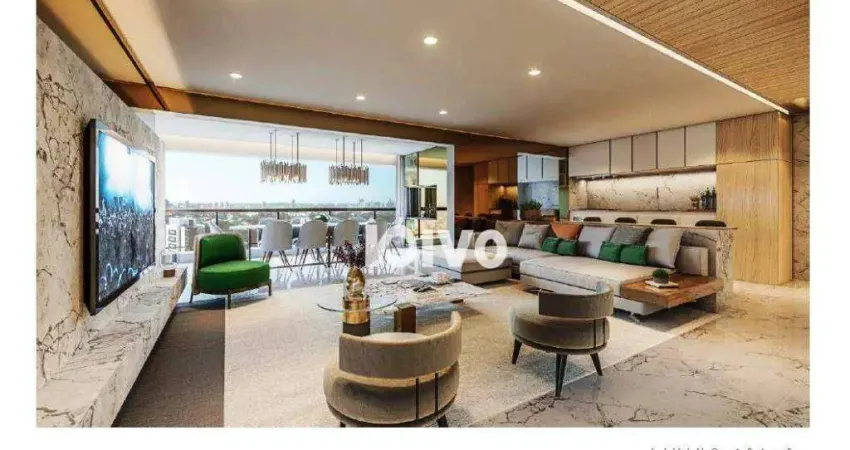 Apartamento Novo com 3 dormitórios à venda, 131 m² por R$ 2.689.540,99 - Vila Mariana - São Paulo/SP
