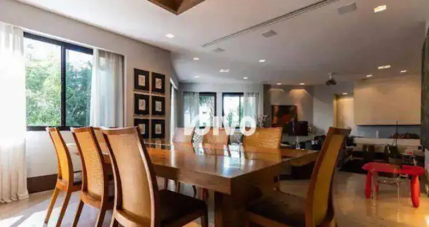 Apartamento, 220 m² - venda por R$ 2.300.000,00 ou aluguel por R$ 23.920,00/mês - Campo Belo - São Paulo/SP
