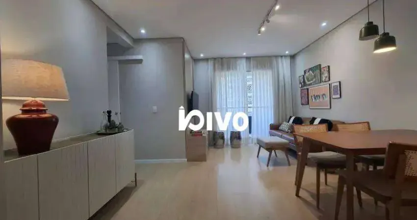 Apartamento com 2 dormitórios à venda, 84 m² por R$ 940.000,00 - Campo Belo - São Paulo/SP