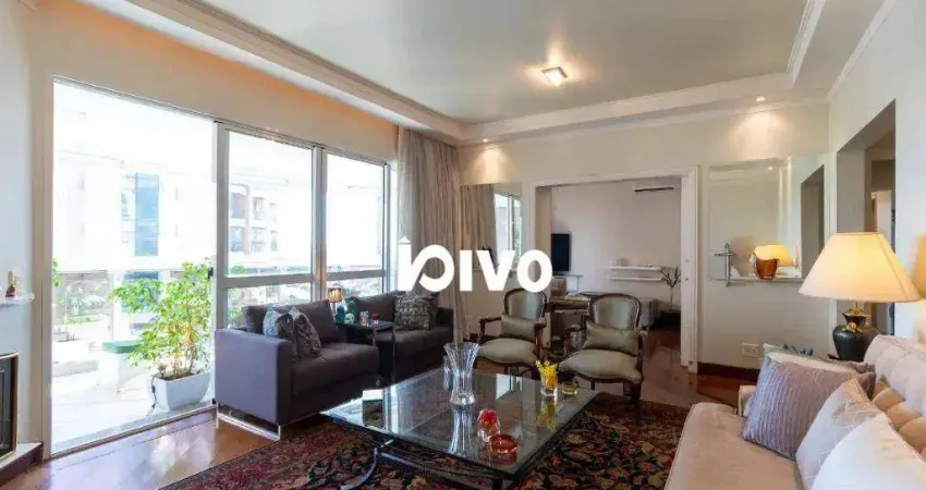 Apartamento com 4 dormitórios ( 3 suítes ), 3 vagas mais depósito, lazer - à venda, 186 m² por R$ 4.490.000 - Vila Mariana - São Paulo/SP