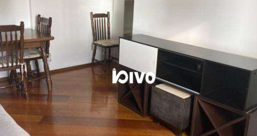 Apartamento com 1 dormitório, 1 vaga COM OU SEM MOBÍLIA - para alugar, 43 m² por R$ 3.679/mês - Vila Clementino - São Paulo/SP