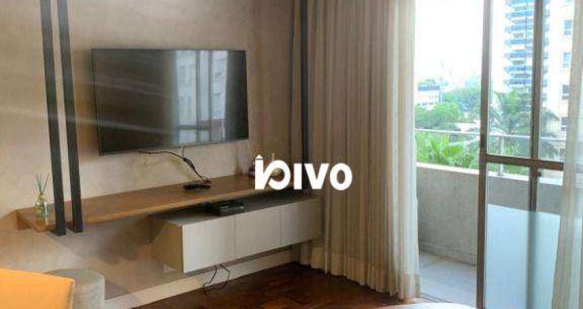 Apartamento com 3 dormitórios para alugar, 72 m² por R$ 9.243/mês - Itaim Bibi - São Paulo/SP