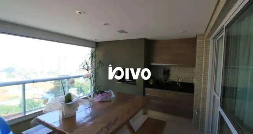 Apartamento VARANDA GOURMET, com 3 suítes, 3 vagas, ar condicionado e lazer, à venda, 165 m² - VENDA ou LOCAÇÃO - Campo Belo - São Paulo/SP