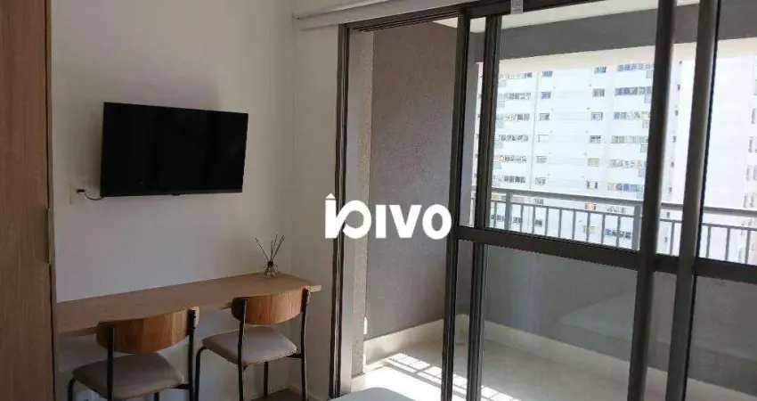 Studio com 1 dormitório para alugar, 28 m² por R$ 3.725,51/mês - Vila Mariana - São Paulo/SP