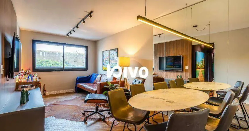 Apartamento com 3 dormitórios à venda, 70 m² por r$ 1.090.000,00 - moema - são paulo/sp