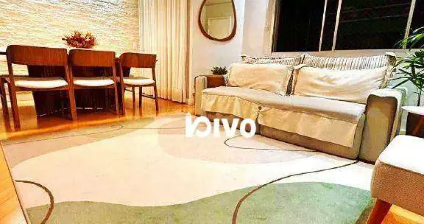 Apartamento com 3 dormitórios à venda, 75 m² por r$ 745.000,00 - chácara inglesa - são paulo/sp