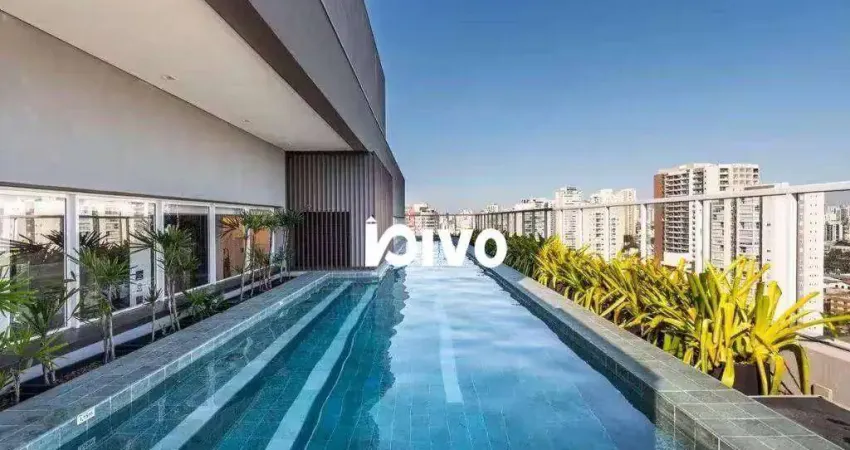 Studio com 1 dormitório para alugar, 26 m² por r$ 3.890,00/mês - vila clementino - são paulo/sp