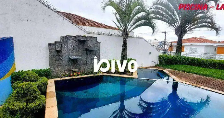 Sobrado com 4 dormitórios, 650 m² - venda por r$ 4.700.000,00 ou aluguel por r$ 22.968,04/mês - bosque da saúde - são paulo/sp