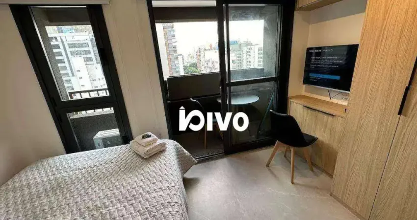 Studio com 1 dormitório à venda, 21 m² por r$ 650.000,00 - jardim paulista - são paulo/sp