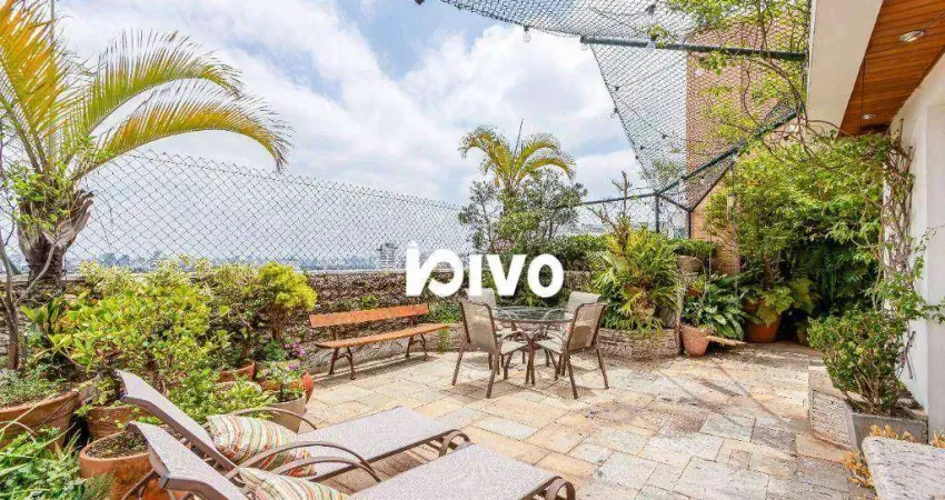 Cobertura com 2 dormitórios para alugar, 144 m² por r$ 15.390,00/mês - vila mariana - são paulo/sp