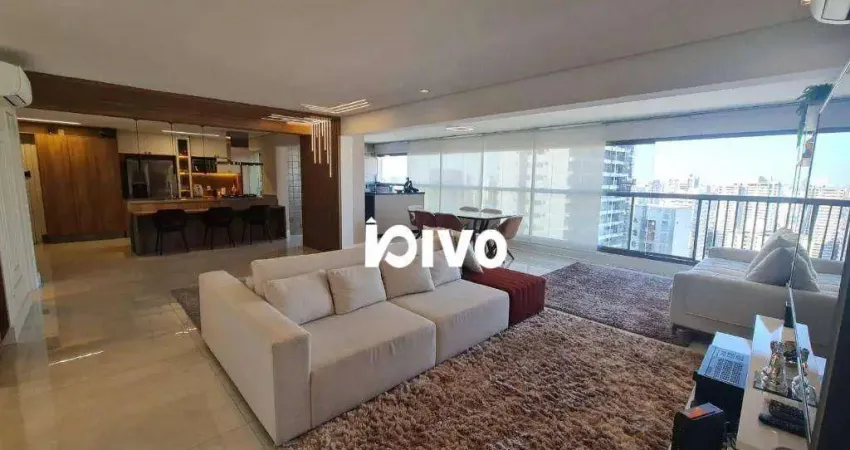 Apartamento com 3 dormitórios à venda, 162 m² por r$ 2.550.000,00 - vila gumercindo - são paulo/sp