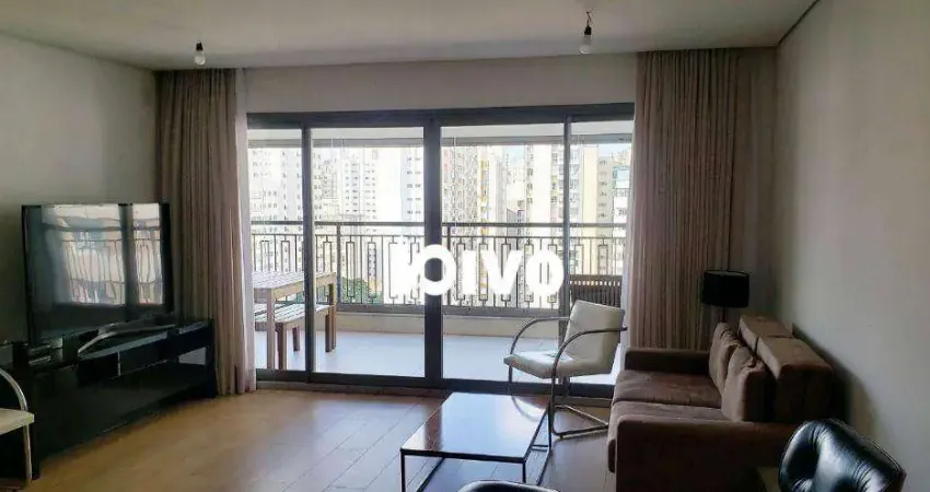 Apartamento com 3 suítes, 2 vagas - à venda, 149 m² por r$ 3.800.000 - moema pássaros - são paulo/sp