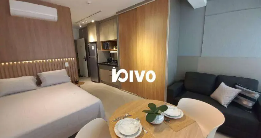 Studio com 1 dormitório, 27 m² - venda por r$ 480.000,00 ou aluguel por r$ 4.620,00/mês - vila clementino - são paulo/sp