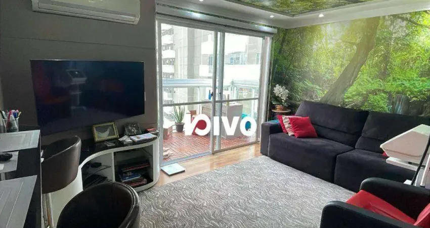 Apartamento duplex com 2 suítes, lavabo e 2 vagas - à venda, 79 m² por r$ 1.280.000 - paraíso - são paulo/sp