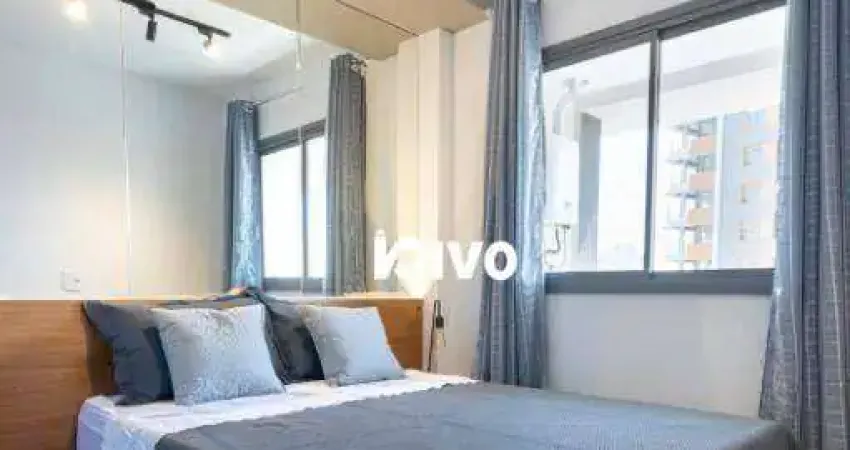 Studio com 1 dormitório para alugar, andar alto, 30 m² por r$ 4.600/mês - paraíso - são paulo/sp