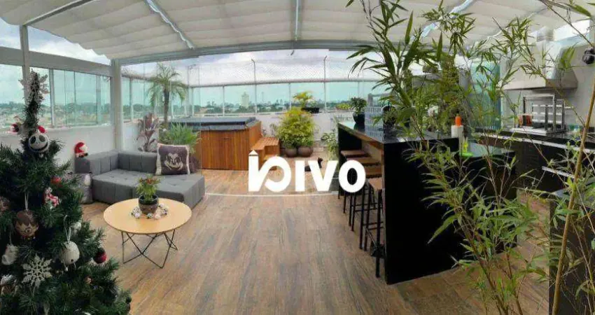 Cobertura com 3 dormitórios à venda, 168 m² por r$ 1.830.000,00 - mirandópolis - são paulo/sp