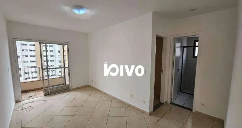 Apartamento com 1 dormitório, 1 vaga fixa - à venda, 44 m² por r$ 550.000 - vila clementino - são paulo/sp