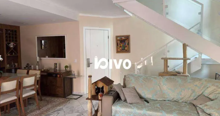 Cobertura com 3 dormitórios à venda, 174 m² por r$ 1.800.000,00 - chácara klabin - são paulo/sp