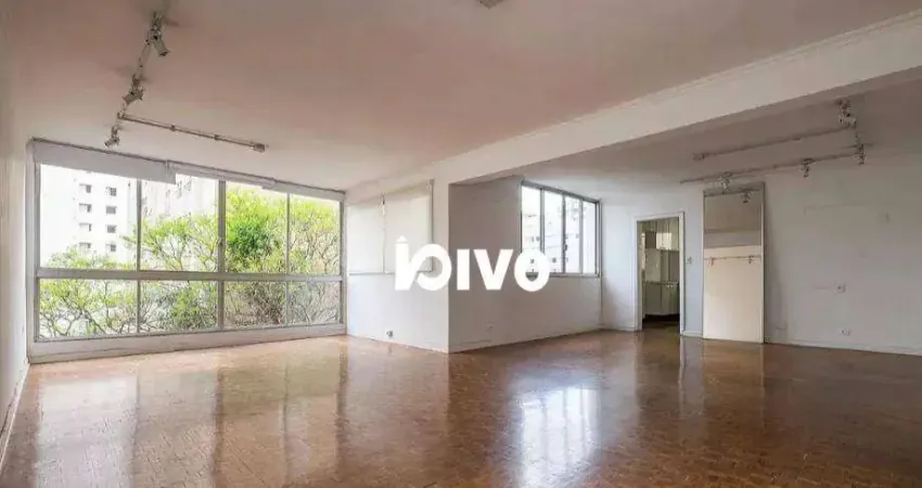 Apartamento com 3 dormitórios, 170 m² - venda por r$ 3.000.000,00 ou aluguel por r$ 12.241,62/mês - cerqueira césar - são paulo/sp