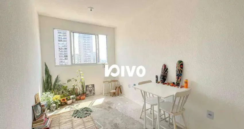 Apartamento com 2 dormitórios à venda, 44 m² por r$ 330.000 - barra funda - são paulo/sp