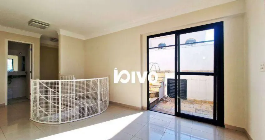 Cobertura duplex com 2 dormitórios para alugar, 111 m² por r$ 5.959/mês - vila guarani zona sul - são paulo/sp