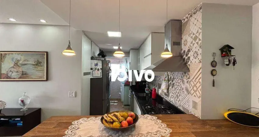 Apartamento à venda com 3 dormitórios, 2 vagas, sacada, +depósito, 71 m² úteis por r$ 680.000 - vila santa clara - são paulo/sp
