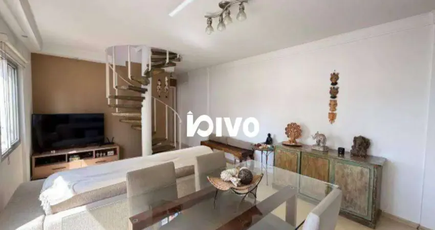 Apartamento duplex com 2 dormitórios à venda, 100 m² por r$ 585.000,00 - vila nair - são paulo/sp