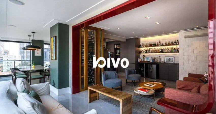 Apartamento com 2 dormitórios à venda, 140 m² por r$ 2.400.000,00 - sumaré - são paulo/sp