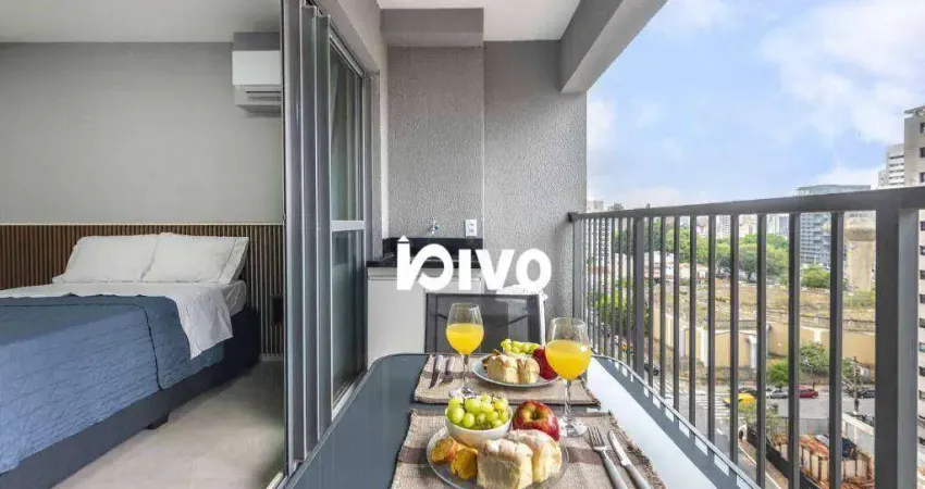Apartamento com 1 dormitório para alugar, 25 m² por r$ 3.546,00/mês - vila mariana - são paulo/sp
