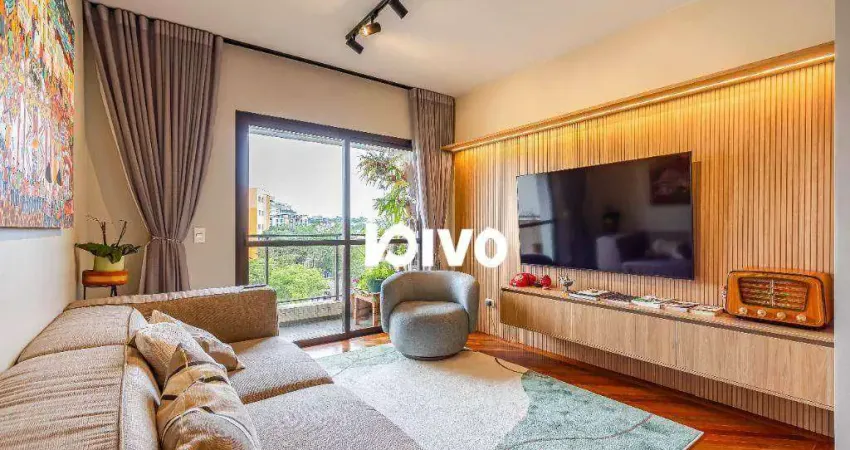 Apartamento com 3 dormitórios à venda, 90 m² por r$ 860.000,00 - mirandópolis - são paulo/sp