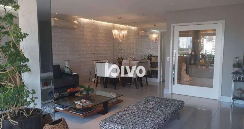 Apartamento residencial com 3 dormitórios à venda, 172 m² - brooklin - são paulo/são paulo
