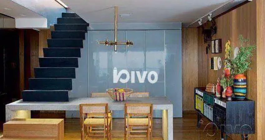 Cobertura com 3 dormitórios à venda, 300 m² por r$ 3.000.000,00 - vila clementino - são paulo/sp